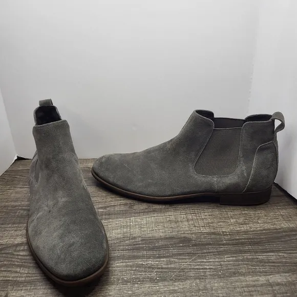 John Varvatos Suede leather  Ankle Fashion Chukka Boots Size 13