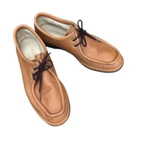 Johnson &amp; Murphy After Hours Brown Soft Leather Wallabee Shoes Size 9 W