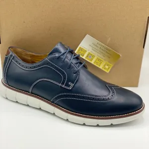JOHNSON &amp; MURPHY HOLDEN LEATHER WINGTIP OXFORD