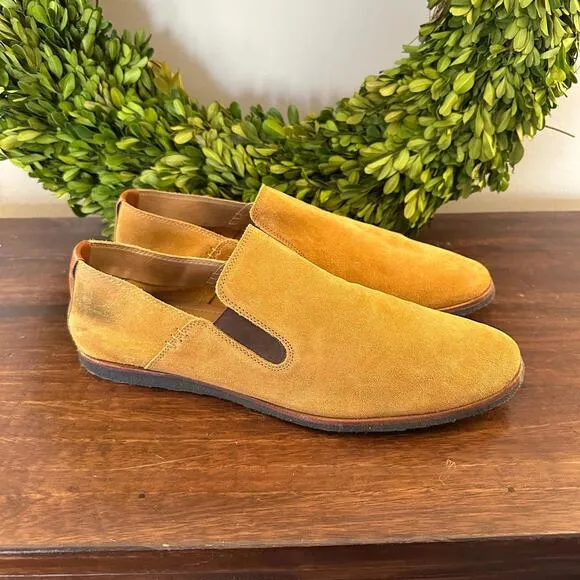 Johnston &amp; Murphy 1850 Suede Leather Slip On Casual Shoes‎ 12