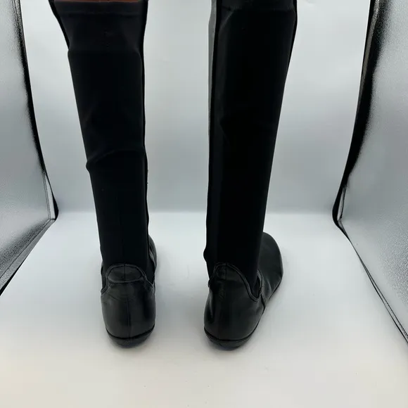 Johnston &amp; Murphy  Black Leather Riding Boots size 9