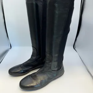 Johnston &amp; Murphy  Black Leather Riding Boots size 9