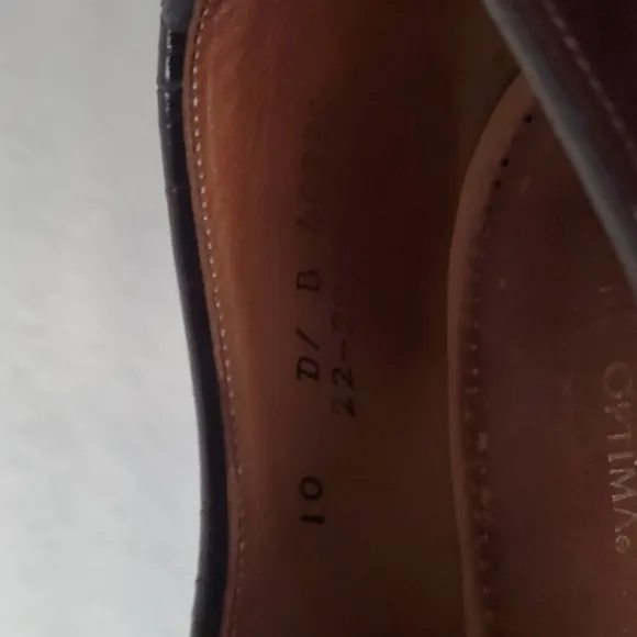 Johnston &amp; Murphy Cap Toe Lace-Up Dress Shoe size 10