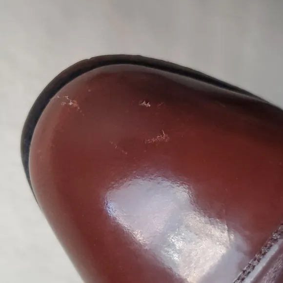 Johnston &amp; Murphy Cap Toe Lace-Up Dress Shoe size 10
