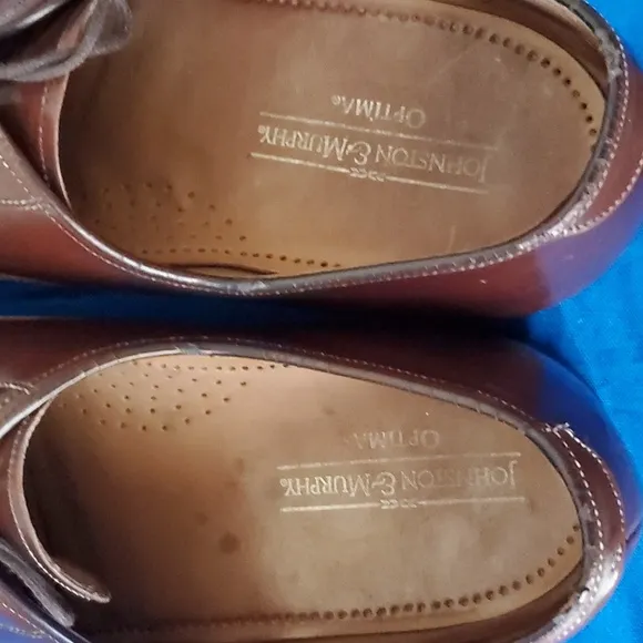 Johnston &amp; Murphy Cap Toe Lace-Up Dress Shoe size 10