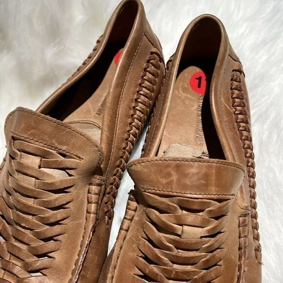 Johnston &amp; Murphy Cresswell Huarache Weave Venetian Size 11.  B88