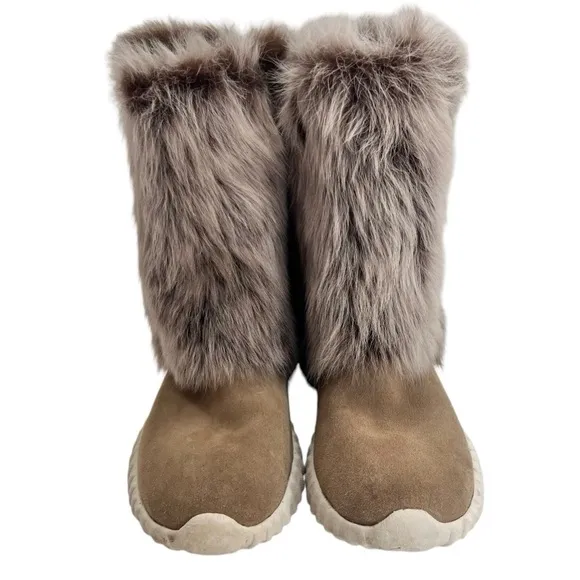 Johnston &amp; Murphy Kari Suede Shearling Boots