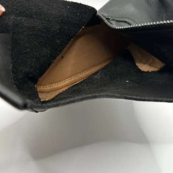 JOHNSTON &amp; MURPHY™️ Size 9.5M 'BRAELYN' Black Italian Calfskin Ankle Boots