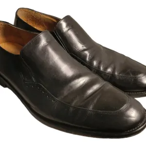 Johnston And Murphy Men's Stockton Venetian Dress Shoes Size 12 Handcrafted Made