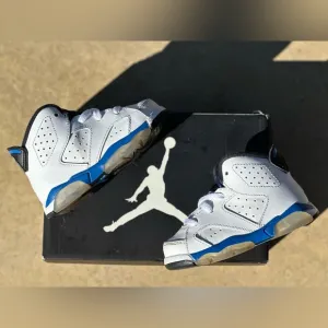 Jordan 6 Retro Racer Blue With OG Box - Toddler Size 5C