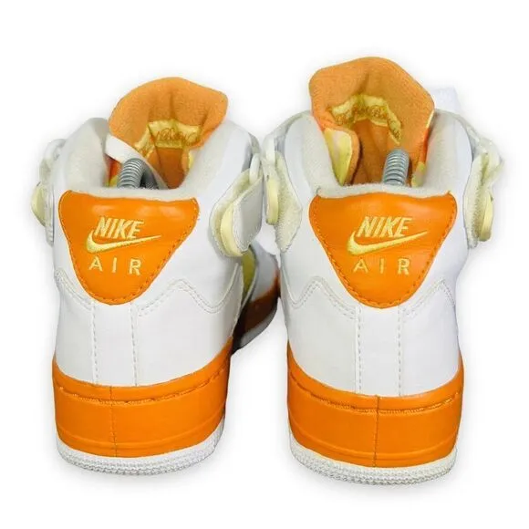 Jordan AJF 5 GS 2008 White/Carrot-Lemon 318603-181 Youth 4.5 Women's 6