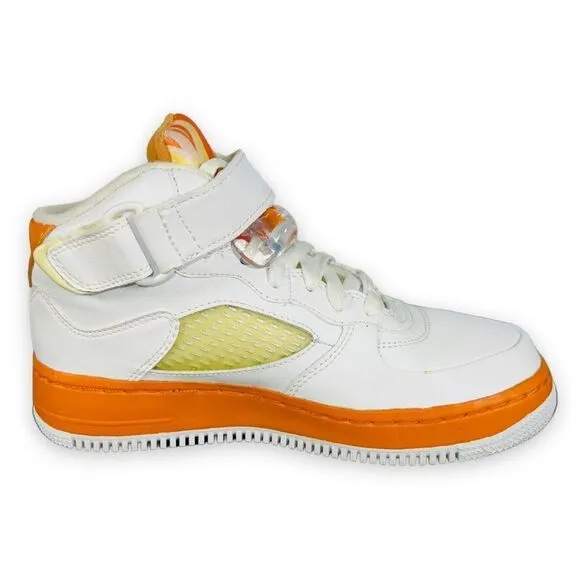 Jordan AJF 5 GS 2008 White/Carrot-Lemon 318603-181 Youth 4.5 Women's 6