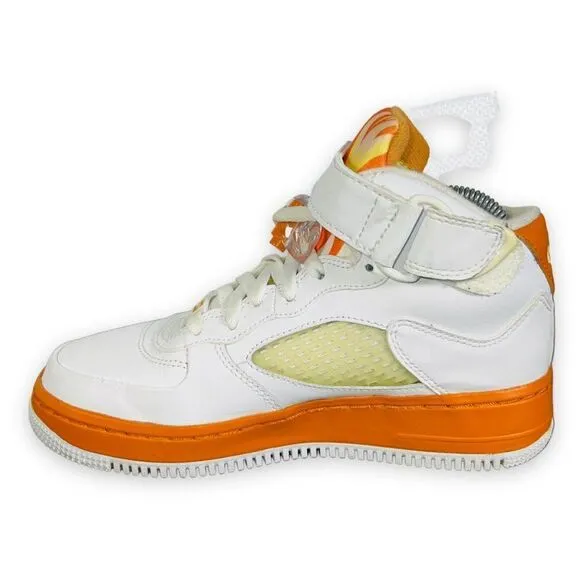 Jordan AJF 5 GS 2008 White/Carrot-Lemon 318603-181 Youth 4.5 Women's 6