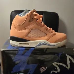 Jordan Athletic Shoes in Orange and Blue