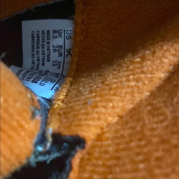 Jordan Green and Orange Low-Top Sneakers
