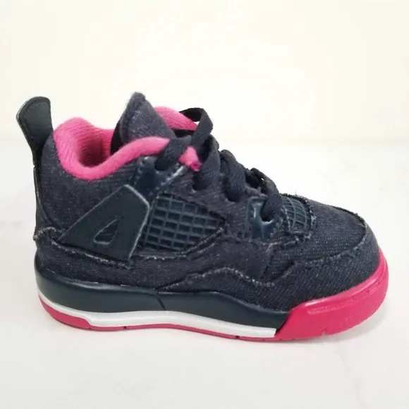 Jordan Pre-School 4 Retro Gt Fashion Sneakers 705345-408 Drk Obsdn Kid's Shoes