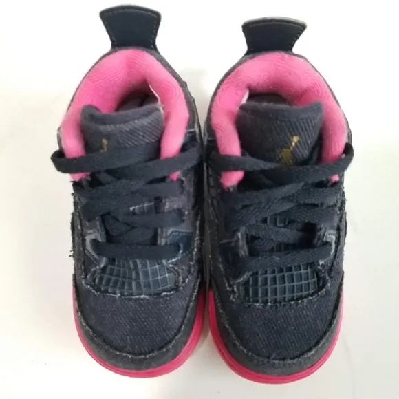 Jordan Pre-School 4 Retro Gt Fashion Sneakers 705345-408 Drk Obsdn Kid's Shoes
