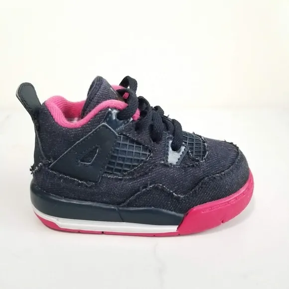 Jordan Pre-School 4 Retro Gt Fashion Sneakers 705345-408 Drk Obsdn Kid's Shoes