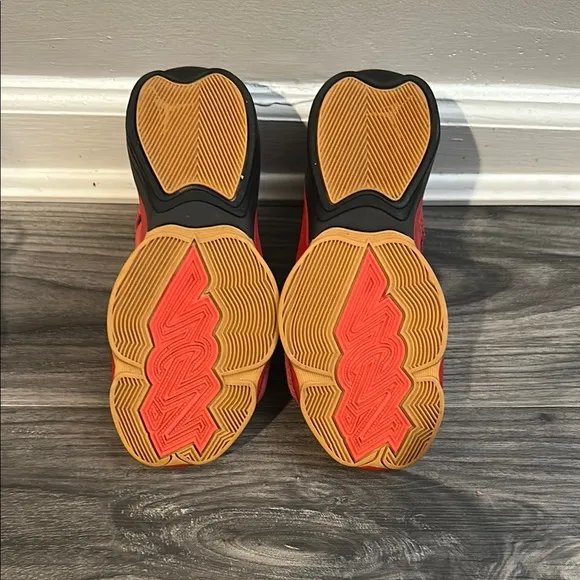 Jordan Zion Red Suede Sneakers
