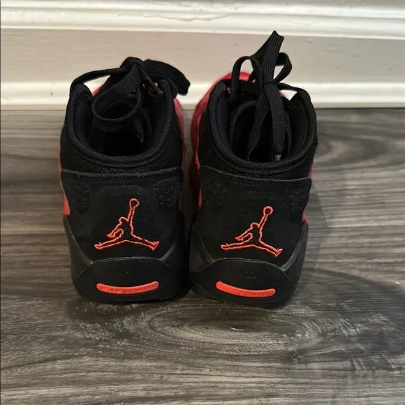Jordan Zion Red Suede Sneakers