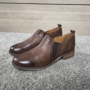 Josef Seibel Sienna 43 Women's Brown Leather Slip-On Shoes NEW EU 41 / US 10