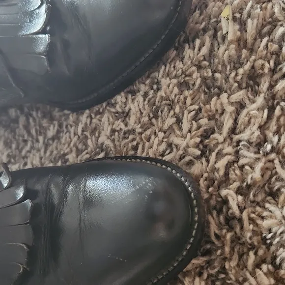 Justin Leather boots size 5.5 Male Dark Gray