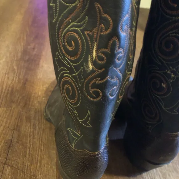Justin’s 9089 Men's Western Leather Boots - Brown