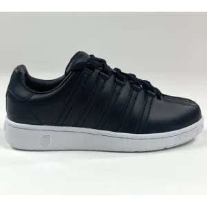 K Swiss Classic VN Womens Black White Low Top Shoes Sneakers 97321-002-M