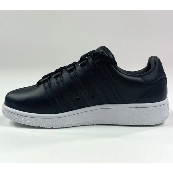 K Swiss Classic VN Womens Black White Low Top Shoes Sneakers 97321-002-M