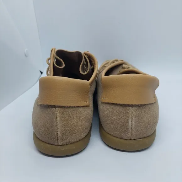 Kalso Darby Men's Yellow Leather Shoes Lace Up Size 11 M Excellent