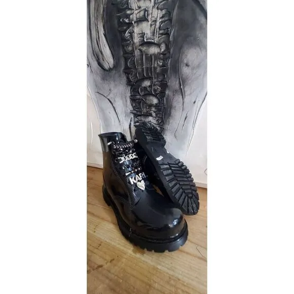 Karl Lagerfeld boots size 6