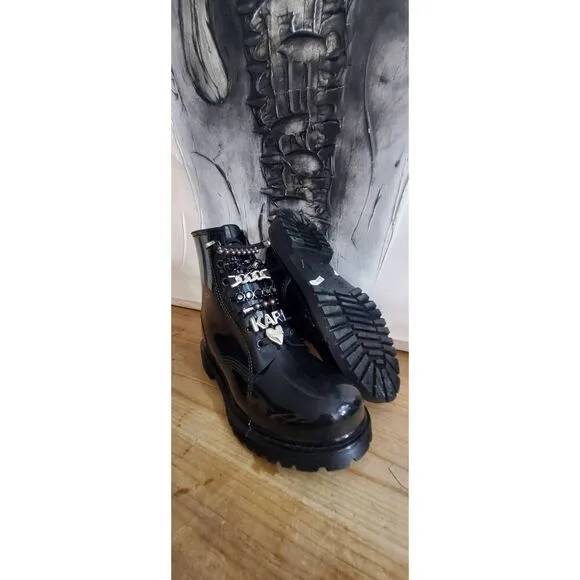 Karl Lagerfeld boots size 6