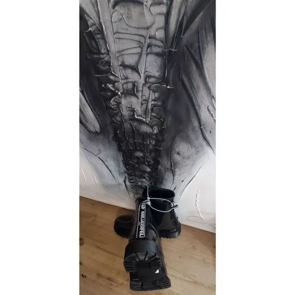 Karl Lagerfeld boots size 6