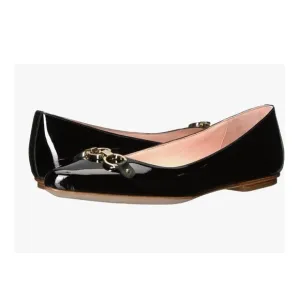 Kate spade NEW YORK Nadia Black Patent Leather Flats