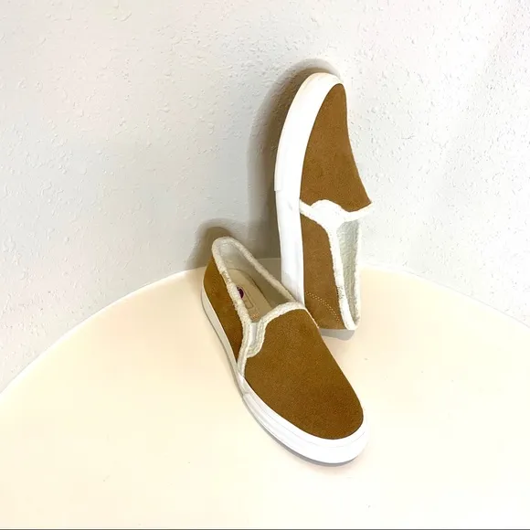 Keds Double Decker Shearling Sneakers/Sz:6.5/NWT