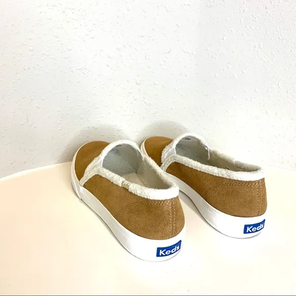 Keds Double Decker Shearling Sneakers/Sz:6.5/NWT
