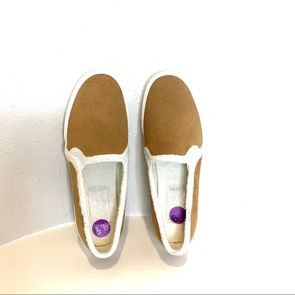 Keds Double Decker Shearling Sneakers/Sz:6.5/NWT