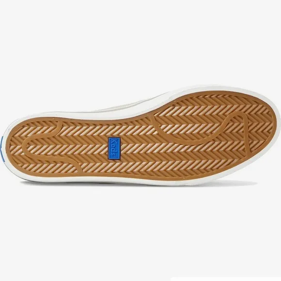 Keds Jump Kick Duo  Women’s Suede Perforated Beige Sneakers Size 7 NWT