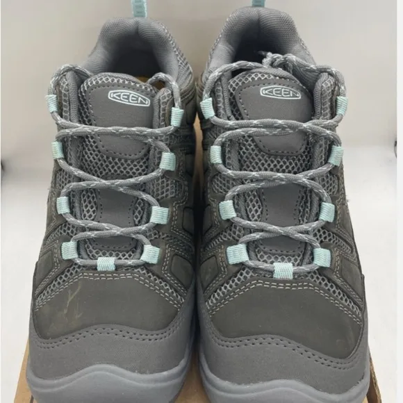 Keen Black and Gray Athletic Shoes with Rugged Design