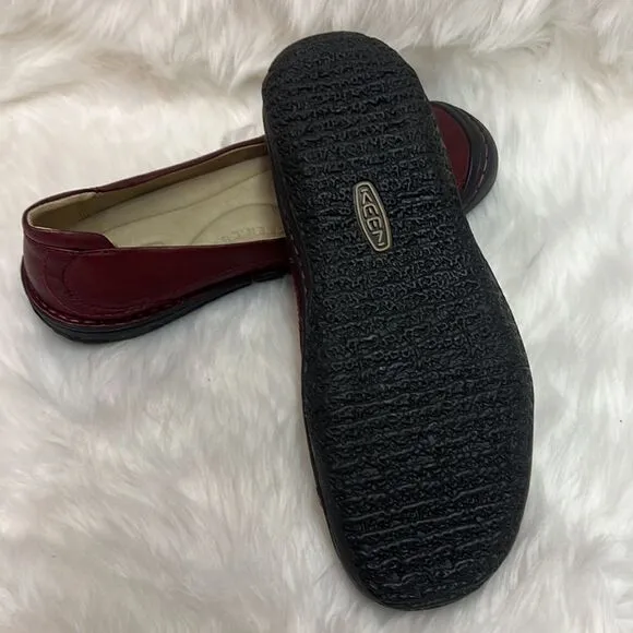 Keen Merlot Ballerina Slip On Shoes SIZE 9.5 BIN 16
