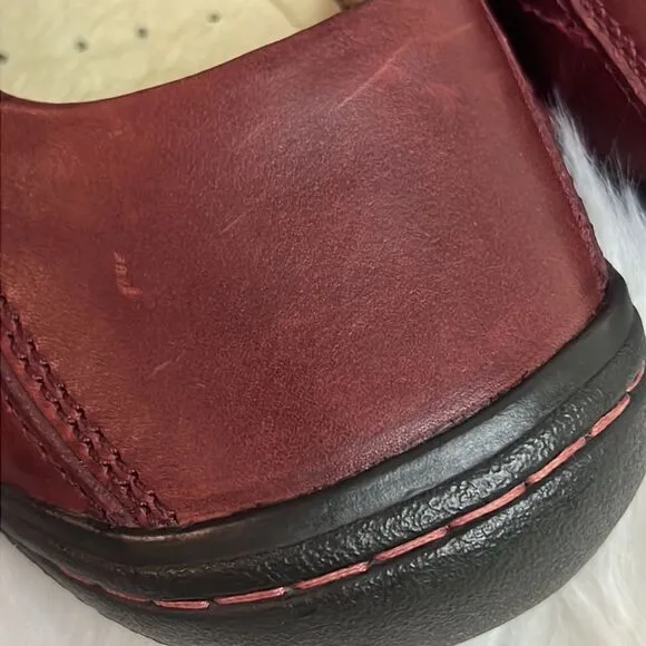 Keen Merlot Ballerina Slip On Shoes SIZE 9.5 BIN 16