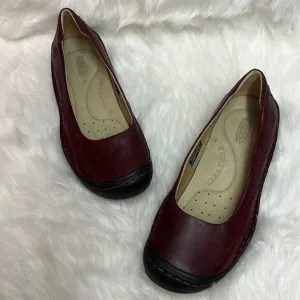 Keen Merlot Ballerina Slip On Shoes SIZE 9.5 BIN 16