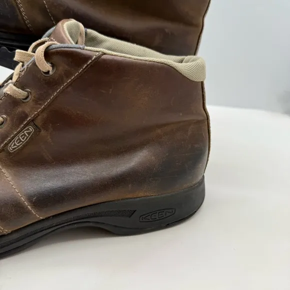 Keen Reisen Chukka Mens 13 Ankle Boots Shoes Leather Lace Casual Y2K Chukka Boot