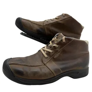 Keen Reisen Chukka Mens 13 Ankle Boots Shoes Leather Lace Casual Y2K Chukka Boot