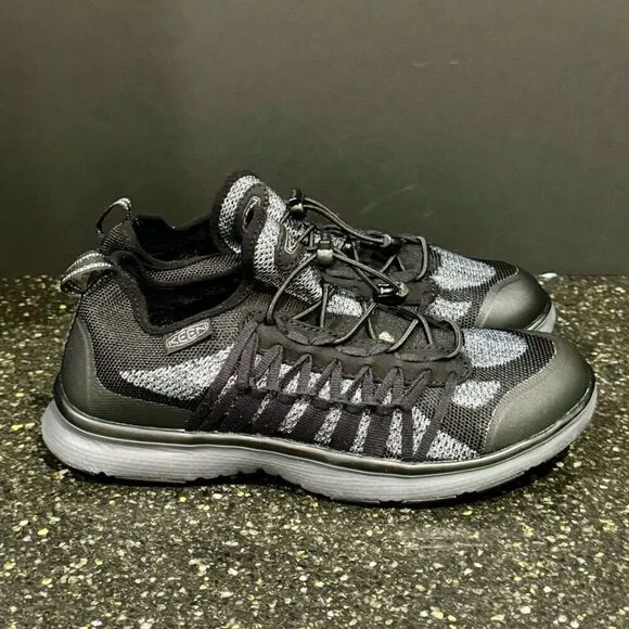 Keen Uneek Exo Sneaker/Casual Shoes. Black/Steel Gray. Size 9.