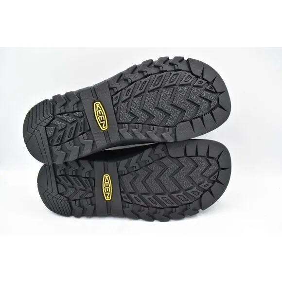 Keen Mens Size 8.5 Hoodcamp FR Black Magnet Slip On Shoes