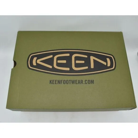 Keen Mens Size 8.5 Hoodcamp FR Black Magnet Slip On Shoes