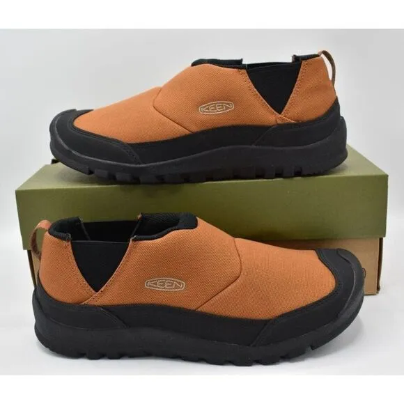 Keen Mens Size 9.5 Hoodcamp FR Maple Black Slip On Shoes