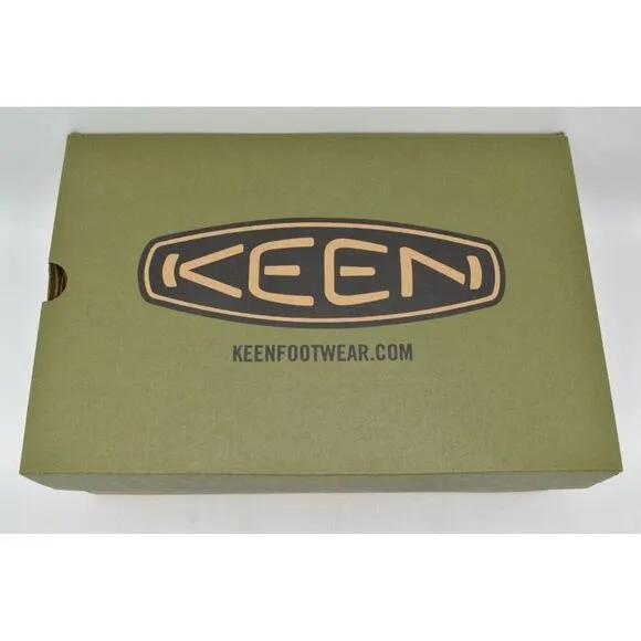 Keen Mens Size 9.5 Hoodcamp FR Maple Black Slip On Shoes