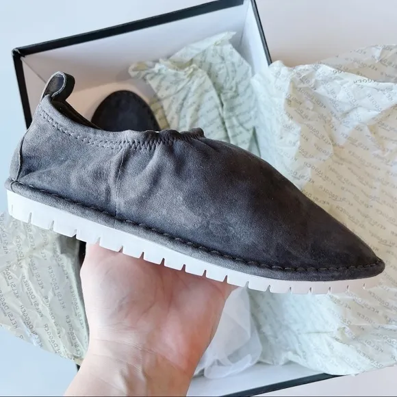 Kelsi Dagger Brooklyn Royce Slip-On Suede Bootie Sneakers Gray Size 6 $160 NIB